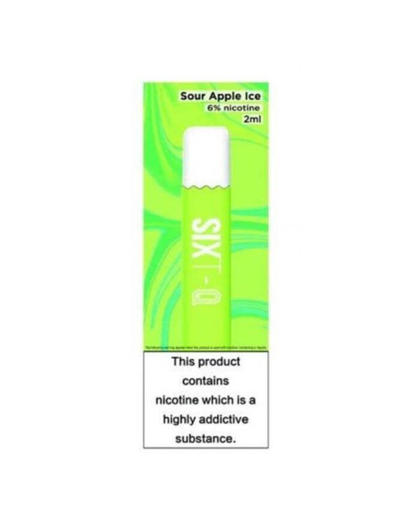 SixT-Q Sour Apple Ice Disposable Device