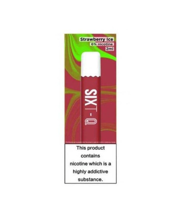 SixT-Q Strawberry Ice Disposable Device