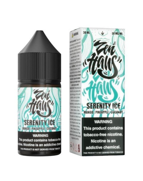 Serenity Ice Tobacco Free Nicotine Salt Juice by Zen Haus