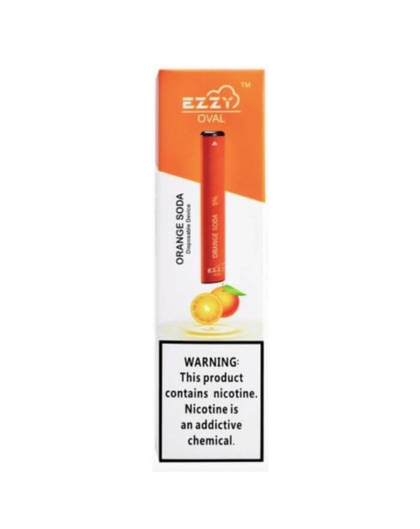 Ezzy Oval Orange Soda Disposable Device