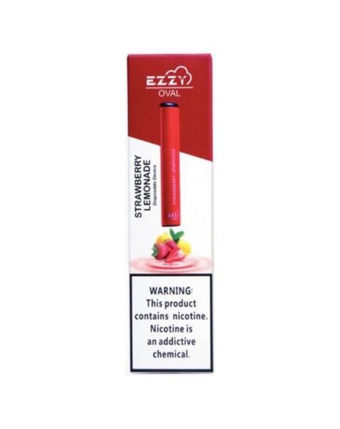 Ezzy Oval Strawberry Lemonade Disposable Device