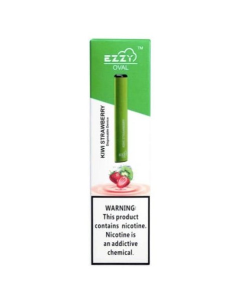 Ezzy Oval Kiwi Strawberry Disposable Device