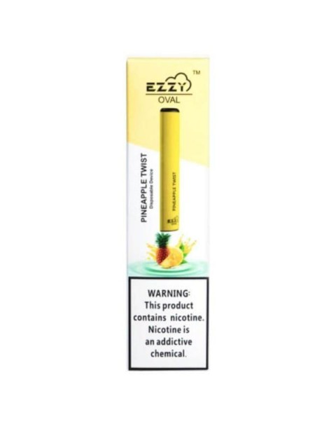 Ezzy Oval Pineapple Twist Disposable Device