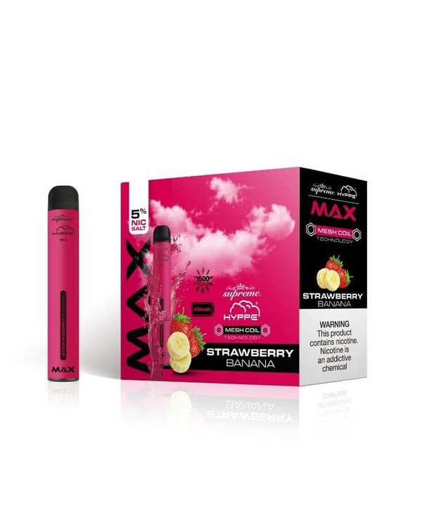 Hyppe Max Strawberry Banana Disposable Device