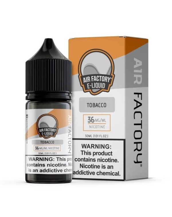 Tobacco Nicotine Salt by Air Factory E-Liquid