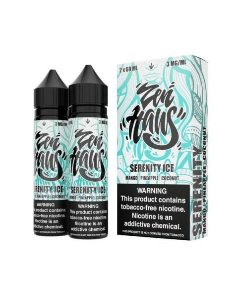 Serenity Ice Tobacco Free Nicotine Vape Juice by Zen Haus