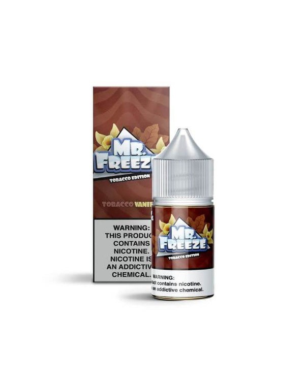 Tobacco Vanilla by Nicotine Salt by Mr Freeze Toba...