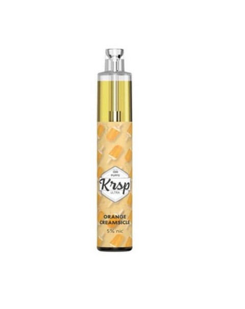 Orange Creamsicle Disposable Device by KRSP Ultra 1500 Puffs