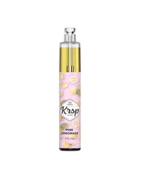 Pink Lemonade Disposable Device by KRSP Ultra 2200 Puffs