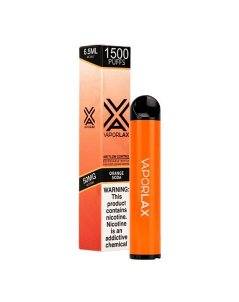 Vaporlax Orange Soda Disposable Device