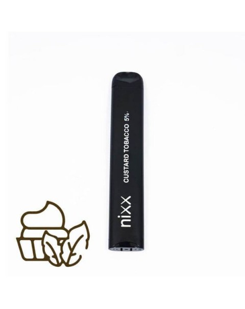 Nixx Bars Custard Tobacco Disposable Device