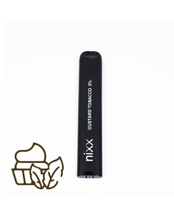 Nixx Bars Custard Tobacco Disposable Device