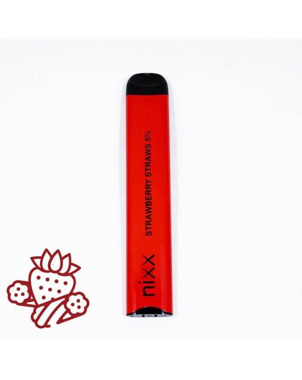 Nixx Bars Strawberry Straws Disposable Device