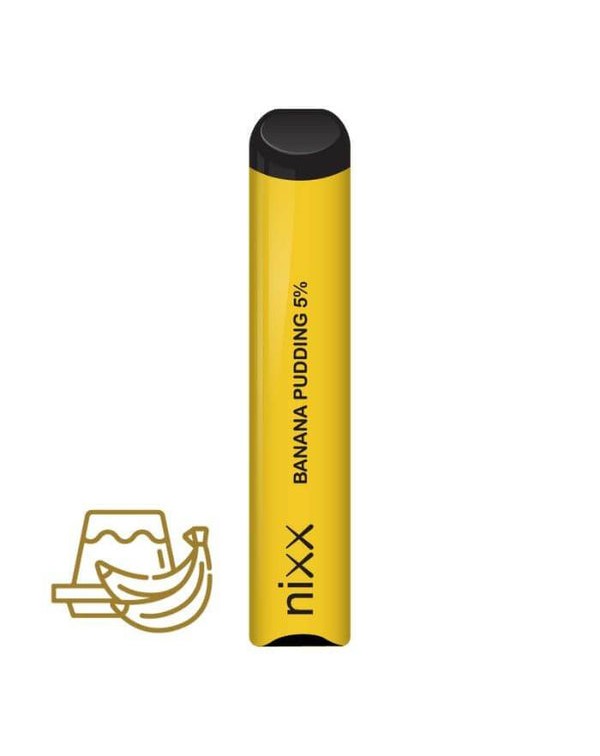 Nixx Bars Banana Pudding Disposable Device
