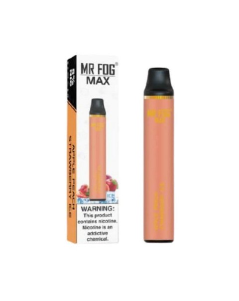 Apple Peach Strawberry Ice Disposable Device by Mr Fog Max