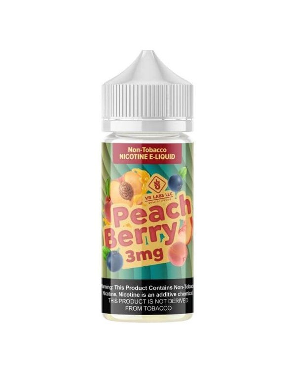 Peach Berry Tobacco Free Nicotine Vape Juice by VR...