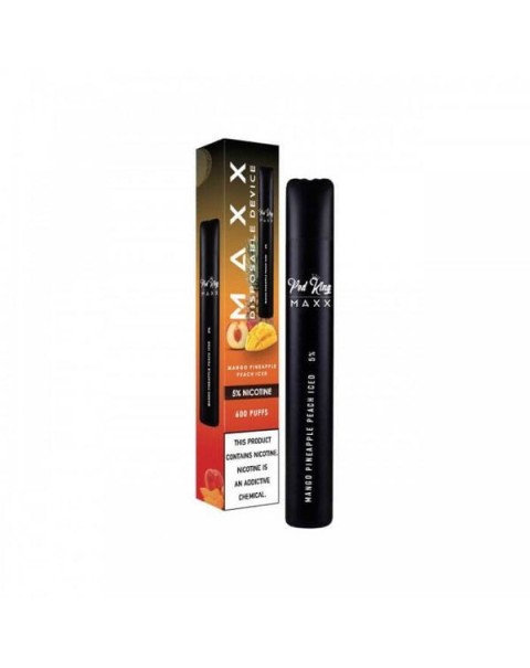 Pod King Maxx Mango Peach Pineapple Ice Disposable Device