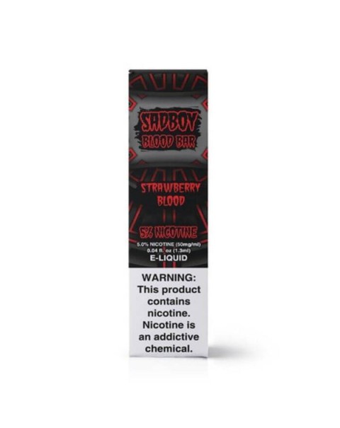 Strawberry Blood Disposable Device by SadBoy Blood Bar