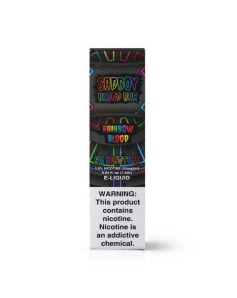 Rainbow Blood Disposable Device by SadBoy Blood Bar