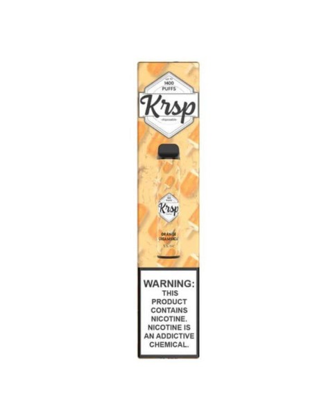 Orange Creamside Disposable Device by KRSP 2200 Puffs