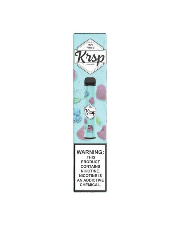 Blue Razz Disposable Device by KRSP 2200 Puffs