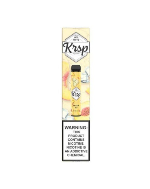 Peach Ice Disposable Device by KRSP 2200 Puffs