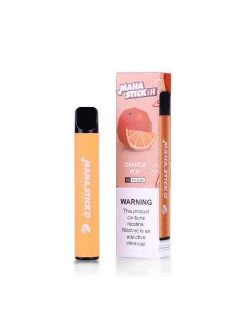 Mana Stick R Orange Pop Disposable Device