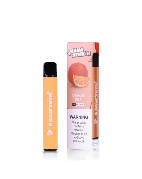 Mana Stick R Orange Pop Disposable Device