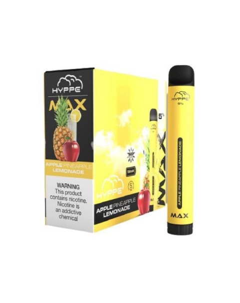Apple Pineapple Lemonade Disposable Device by Hyppe Max