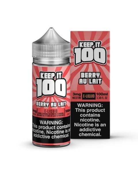 Berry Au Lait by Keep It 100 eJuice
