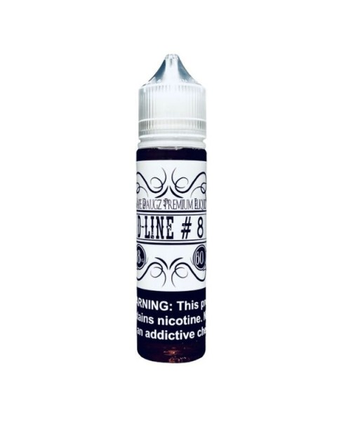 D-Line #8 Tobacco Free Nicotine Vape Juice by Vape Daugz