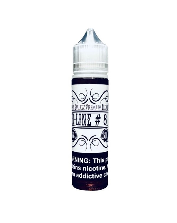 D-Line #8 Tobacco Free Nicotine Vape Juice by Vape...