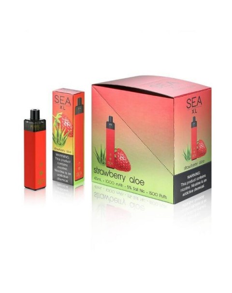 Strawberry Aloe Disposable Device by Sea XL