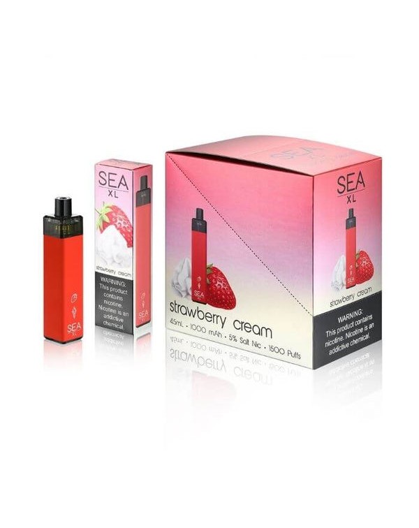 Strawberry Cream Disposable Device by Sea XL