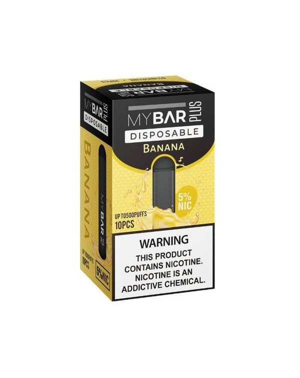 My Bar Plus Banana Disposable Device