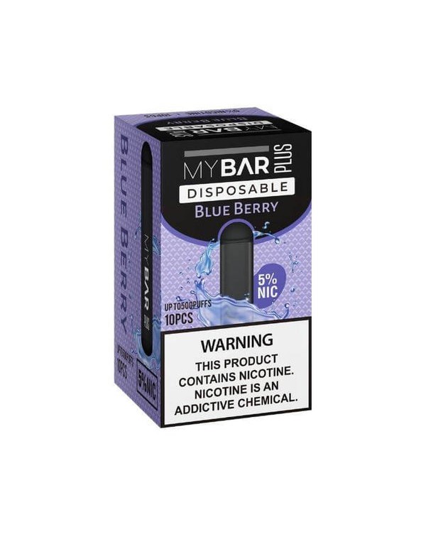 My Bar Plus Blueberry Disposable Device