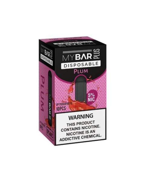 My Bar Plus Plum Disposable Device