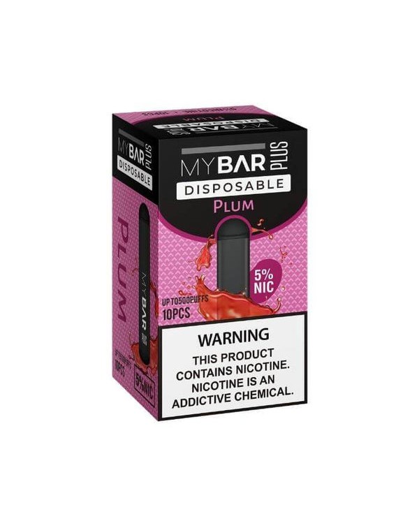 My Bar Plus Plum Disposable Device