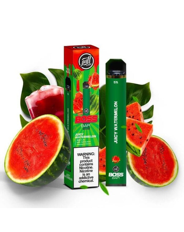 Puff Boss Bar Juicy Watermelon Disposable Device