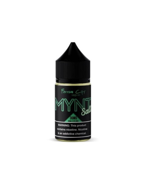 MYNT Tobacco Free Nicotine Salt Juice by Ferrum City Liquid