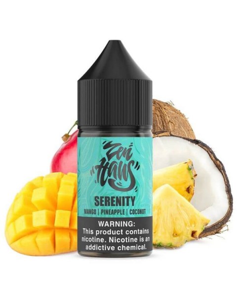 Serenity Nicotine Salt by Zen Haus E-Liquids