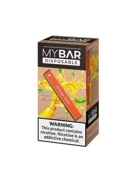 My Bar Orange Soda Disposable Device