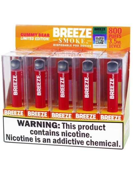 Breeze Smoke Limited Edition Disposable Device (10-Pack)