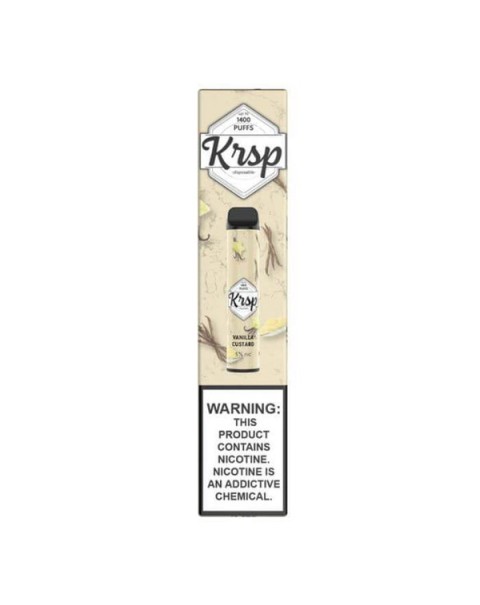 Vanilla Custard Disposable Device by KRSP 1400 Puffs