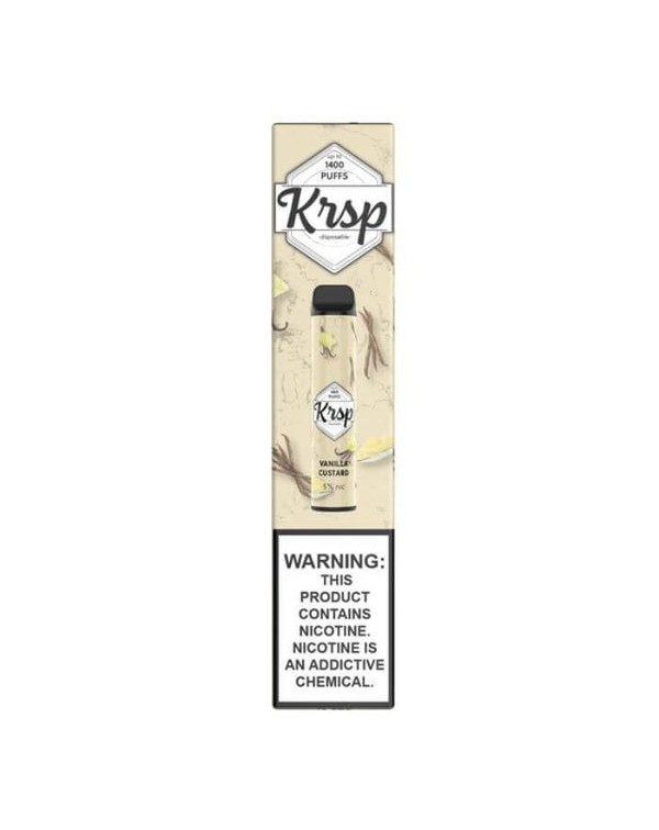 Vanilla Custard Disposable Device by KRSP 1400 Puf...