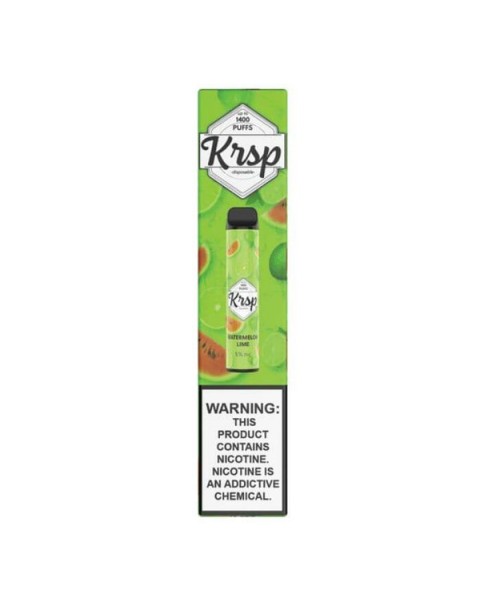 Watermelon Lime Disposable Device by KRSP 1400 Puffs