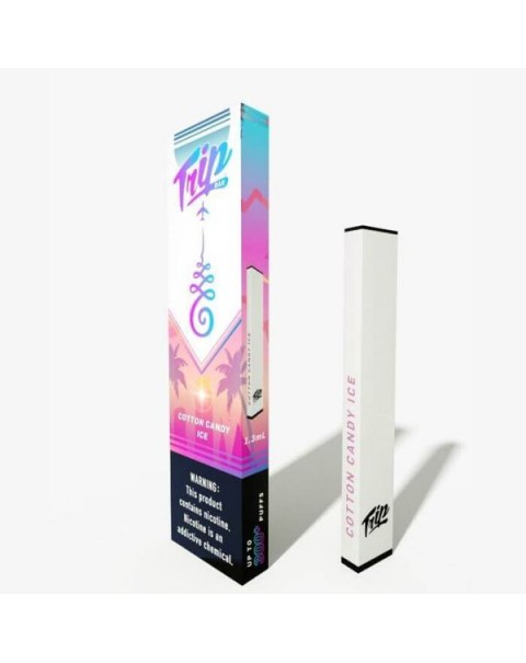 Trip Bar Cotton Candy Ice Disposable Device