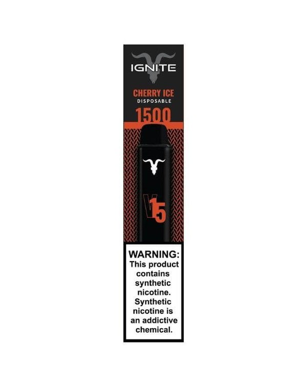 Ignite V15 Cherry Ice Tobacco Free Nicotine Dispos...