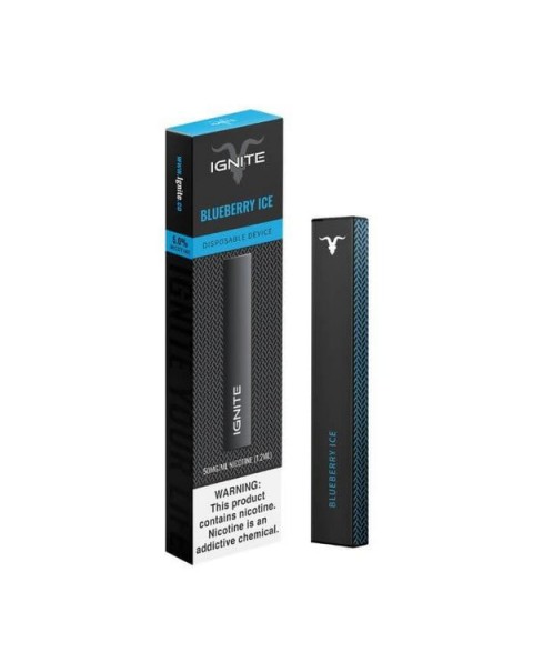 Ignite V3 Blueberry Ice Tobacco Free Nicotine Disposable Vape Pen