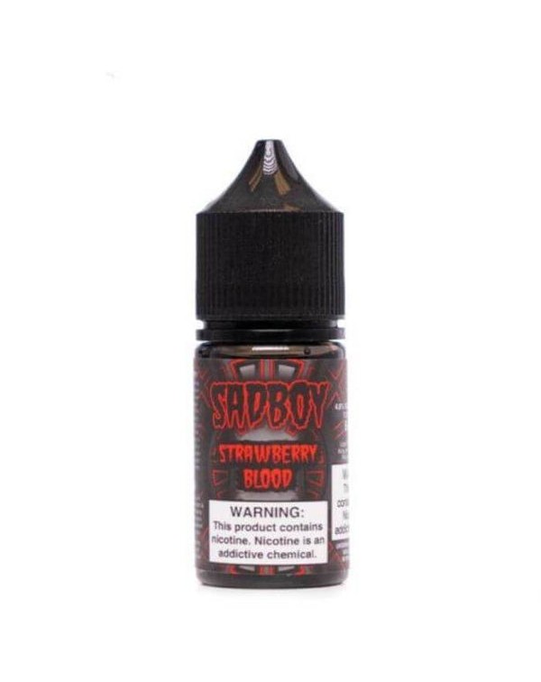 Strawberry Iced SadBoy Nicotine Salt E-Liquid